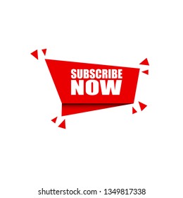 subscribe now red banner