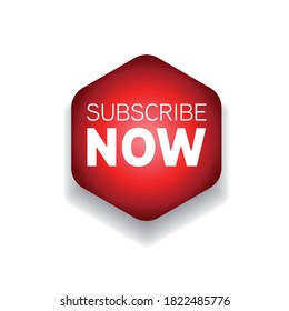 Red Vector Banner Ribbon On White Stock Vector (Royalty Free) 1426774193