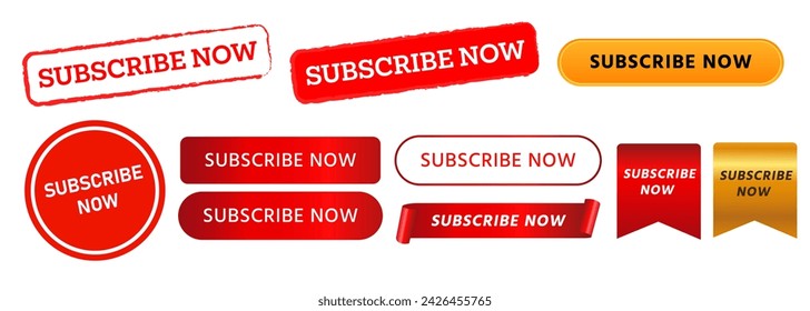 subscribe now stamp ribbon and button website online for register membership channel