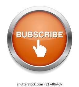 Subscribe online free subscription and membership for newsletter or blog join today button or icon