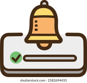 Subscribe vector doodle illustration and graphic