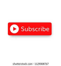 Watch Now Video Play Button Banner Stock Vector (Royalty Free ...