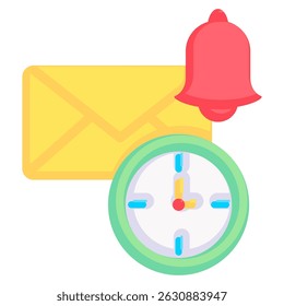 Subscriber icon represented by Subscriber symbol Flat style.
