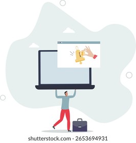Modelo de negócio de assinatura, cliente assinar serviço on-line e pagar preço recorrente, vida humana.