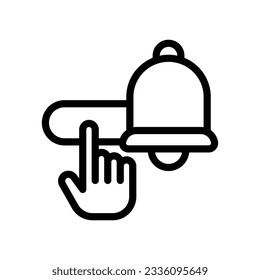 subscription line icon illustration vector graphic. Simple element illustration vector graphic, suitable for app, websites, and presentations isolated on white background