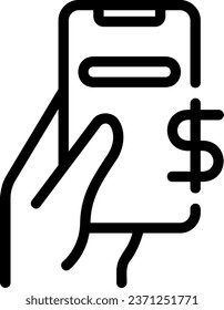 subscription line icon illustration vector