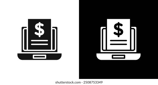 Subscription Model icon Flat fill set collection