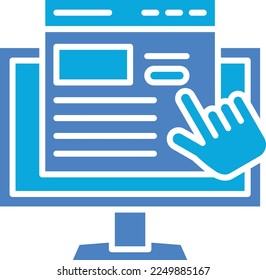 Subscription vector icon. Can be used for printing, mobile and web applications.