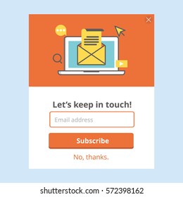 subscription web form