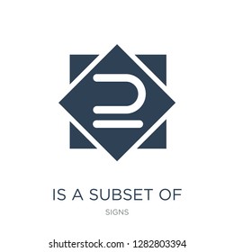 is a subset of icon vector on white background, is a subset of trendy filled icons from Signs collection, is a subset of vector illustration