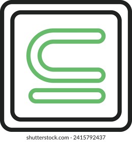 Subsets icon vector image. Suitable for mobile application web application and print media.