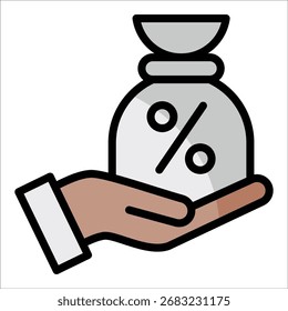 Elemento De Icono De Subvención Para Diseño