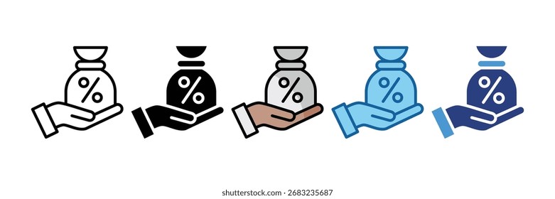 Elemento De Ícone De Subsídio Para Design