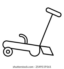 subsoiler vector art illustration white background