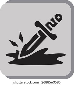 Ícone Substância com efeitos de splash