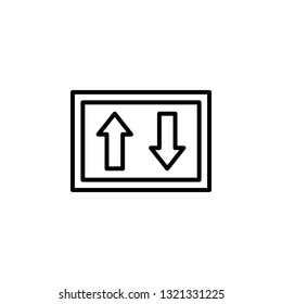 Substitution Icon Vector Illustration in Line Style for Any Purpose