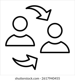 Vektorgrafik für Substitutionskontur