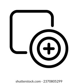 Substract Icon Vector Symbol Design Illustration