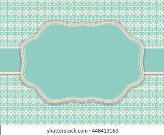 substrate pattern background blue card