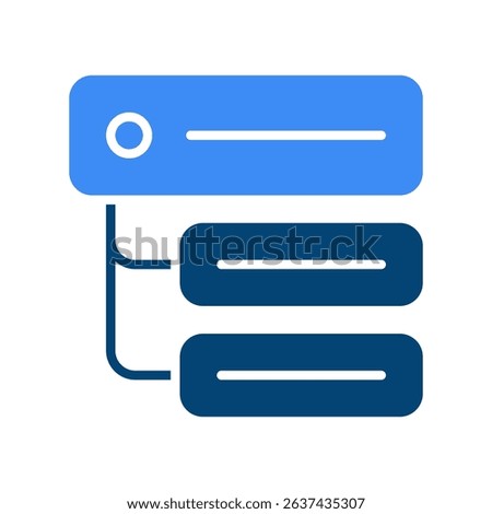 Subtasks Vector for Detailed Work Plan. Task breakdown illustration, project management icon, productivity tool.