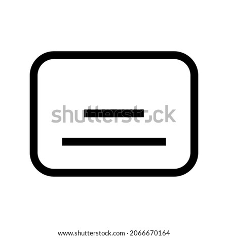 subtitle icon or logo isolated sign symbol vector illustration - high quality black style vector icons