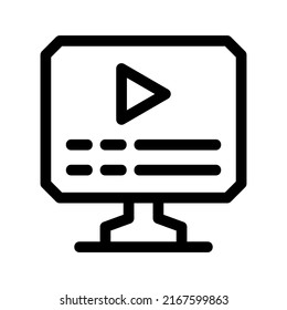 subtitles icon or logo isolated sign symbol vector illustration - high quality black style vector icons
