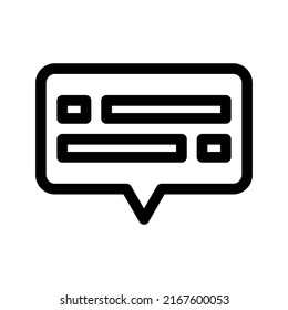subtitles icon or logo isolated sign symbol vector illustration - high quality black style vector icons
