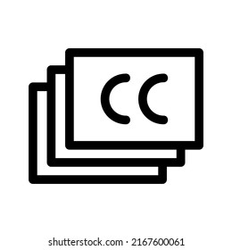subtitles icon or logo isolated sign symbol vector illustration - high quality black style vector icons
