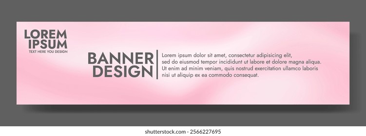Subtle abstract background with a flowing light pink gradient