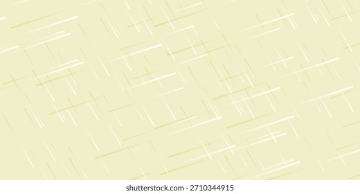 Ein subtiler abstrakter Hintergrund mit einer hellgelben Leinwand mit einem Muster aus dünnen, sich kreuzenden weißen und hellgrünen Linien, die eine moderne und minimalistische Textur schaffen.