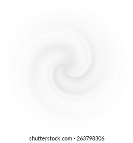 Subtle abstract blended creamy light grey circular background, vector illustration