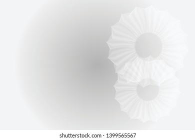 Subtle background, blurred patterns. Light pale vector background. Abstract pale geometric pattern. The subtle flair of colorful flowers that abides on a light background