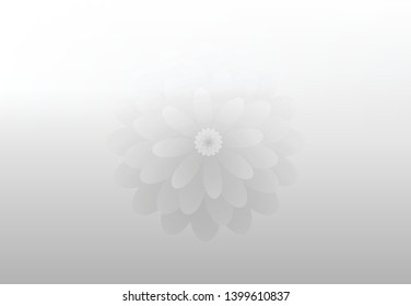 Subtle background, blurred patterns. Light pale vector background. Abstract pale geometric pattern. The subtle flair of colorful flowers that abides on a light background