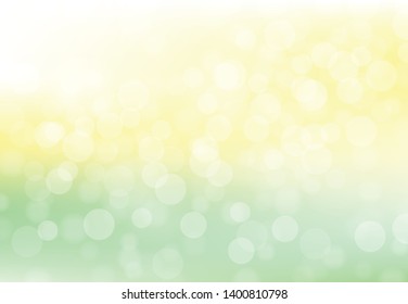 Subtle background, blurred patterns. Light pale vector background. Abstract pale geometric pattern. Bokeh lights gradient background template