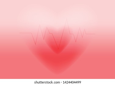 Subtle background, blurred patterns. Light pale vector background. Abstract pale geometric pattern