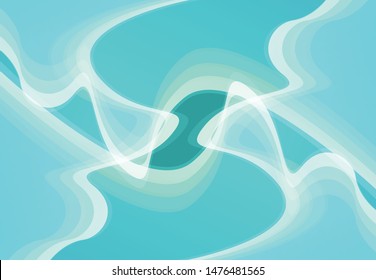 Subtle background, blurred patterns. Light pale vector background. Space for background design, can be used for display or montage your products