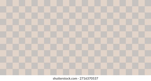 Sutil Bege e cinzento Checkered Padrão Sem Costura Fundo - Textura Mínima Geométrica Telha