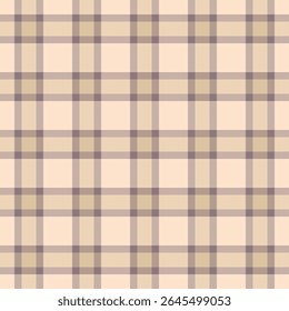 Subtle beige and taupe plaid pattern.  Perfect for backgrounds, textile designs, or website layouts. Evokes feelings of warmth and calm.