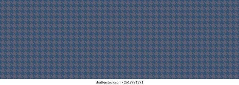 Subtle blue and gray houndstooth pattern.  Perfect for backgrounds, textiles, or fashion designs.  Elegant and versatile, this textured image evokes sophistication and classic style.
