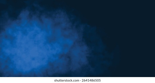 Subtle Blue Mist Texture with Abstract Dark Shadows and Depth

