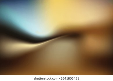 Subtle Blurry Horizon: Warm Toned Gradient Background with Smooth Transitions