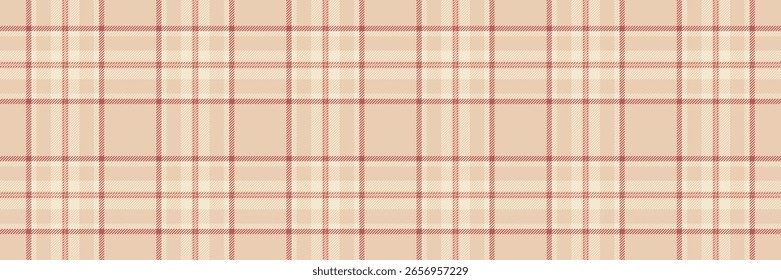 Sutil rubor rosa e creme xadrez padrão. Perfeito para design têxtil, fundos de site, ou artigos de papelaria. Este cheque suave e elegante evoca sentimentos de calor e conforto.