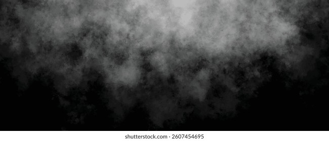 Subtle dreamy ink wash in monochrome with a cloud-like artistic abstract effect

