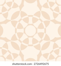 Subtle Geometric Mozaic Decorative seamless pattern. Repeating background. Tileable wallpaper print.