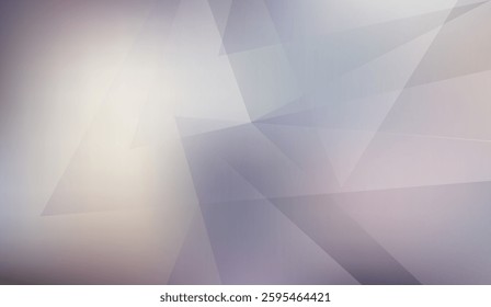 Subtle Geometric Overlays with Gradient Hues, A Modern Abstract Background for Design Projects or Technological Presentations with a Calming and Contemporary Feel