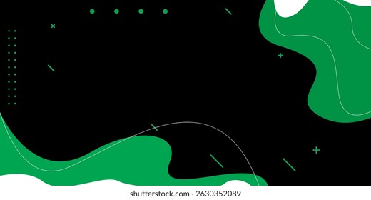 Subtle gradient in green tones, offering a fresh and natural feel for any digital or print use.
