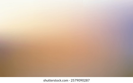 Subtle Gradient Transitioning from Muted Cream to Soft Peach, Hints of Lavender and Brown Create a Calm and Abstract Background