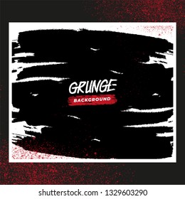 Subtle grain vector texture overlay. Abstract black gritty grunge background. Isolated artwork object. Suitable for and any print media need.