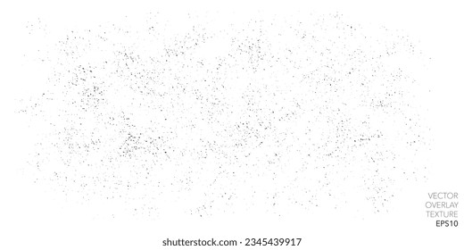 Subtle grain vector texture overlay. Abstract one color gritty grunge background. Grunge texture monochrome graphic resource.