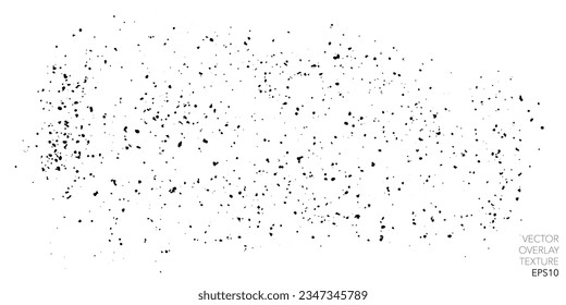 Subtle grain vector texture overlay. Abstract one color gritty grunge background. Grunge texture monochrome graphic resource.